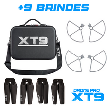 Carregar imagem no visualizador da galeria, Drone Profissional GPS 5km Câmera 4K FullHD Wifi / XT9 (+BRINDES)